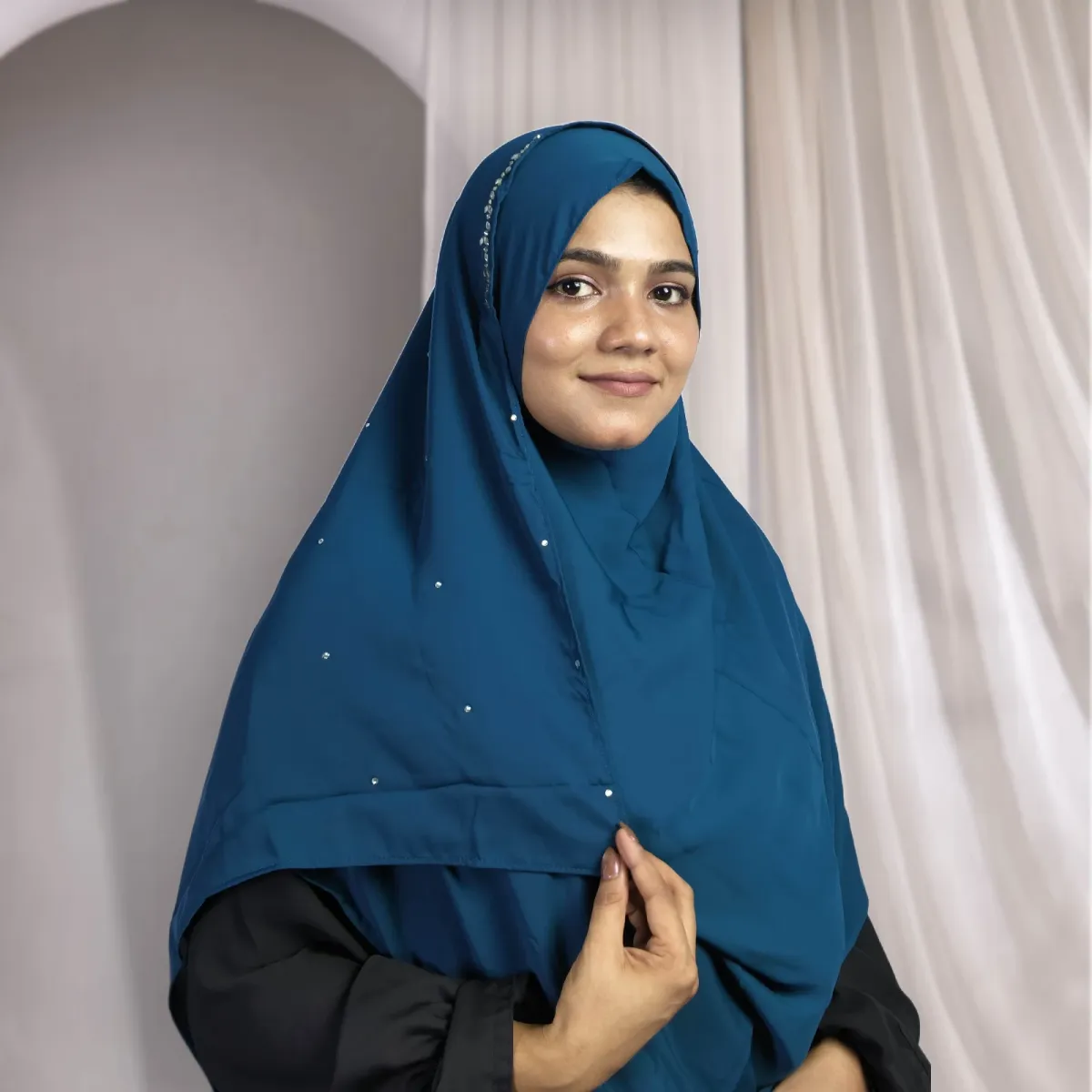 Liyana - Peacock Blue